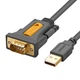 Кабель Ugreen USB to DB9 RS-232 2m Black (6957303822225) - зображення 1