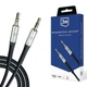 Кабель 3mk AUX Jack 3.5 mm 1m Black (5903108528771) - изображение 1