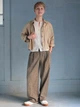 Рубашка хлопковая женская Uniqlo 657777253 XL Бежевая (1159855871) - изображение 16
