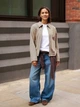 Куртка демисезонная женский Uniqlo 701916618 S Бежевая (1159855345) - изображение 2