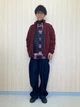 Толстовка на флисе на молнии мужская Uniqlo 663848946 2XL Бордовая (1159855932) - изображение 10
