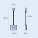 Адаптер Ugreen Audio Adapter USB Type-C to USB Type-C PD QC with Mini Jack 3.5mm Gray (UGR1278GRY) - зображення 13