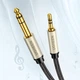 Кабель Ugreen Mini Jack 3.5mm to Jack 6.35mm 1m Grey (6957303816255) - зображення 2