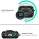 Чохол для навушників ESR Cyber FlickLock Halolock для AirPods Pro 3 Black with MagSafe (4894240289204) - зображення 2