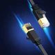 Кабель Ugreen NW106 RJ45 to RJ45 Cat.7 STP 10m Black (11265B) - зображення 5