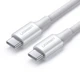 Кабель Ugreen USB Type-C to USB Type-C 1m White (UGR1288WHT) - зображення 1