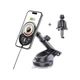 Автодержатель с функцией беспроводной зарядки Tech-Protect MM15W-V6 Magnetic Dashboard & Vent Car Mount Wireless Charger 15W Black with MagSafe (59063 - изображение 2