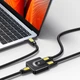 Розгалужувач Ugreen CM217 Switch HDMI to 2xHDMI 0.2m Black (50966B) - зображення 6