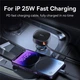 Автомобильное зарядное устройство Baseus Enjoyment Pro USB-C with Lightning Cable 60W Black (C00057803111-00) - изображение 9