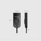 Адаптер Ugreen USB-A to 3.5mm Mini Jack with Volume Control 15cm Black (UGR084BLK) - изображение 11