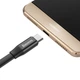 Кабель Baseus Nimble USB-A to USB-C 0.23m Black (CATMBJ-01) - зображення 5