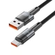 Кабель Tech-Protect Ultraboost USB-A to USB-C 66W 0.5 m Grey (9319456607499) - изображение 3