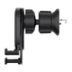 Автодержатель с функцией беспроводной зарядки Baseus Air Vent 15W Black (SUWX030001) - изображение 7