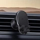 Автодержатель с функцией беспроводной зарядки Baseus Air Vent 15W Black (SUWX030001) - изображение 10