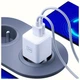 Мережевий зарядний пристрій 3mk Hyper QC/PD 20W USB-C | USB-A White (5903108640084) - зображення 9