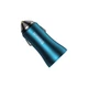 Автомобильное зарядное устройство Baseus Golden Contactor Max Dual Fast Charger Car Charger USB + USB Type-C Blue (CGJM000103) - изображение 6