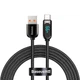 Кабель Baseus Display USB-A to USB-C 66W 1m Black (CASX020001) - изображение 1