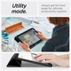 Чехол Spigen Urban Fit для iPad Air 11 7 | 6 (2025-2024) / Air 10.9 5 | 4 (2022-2020) Black (ACS07754) - изображение 15