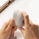 Чехол для наушников Ringke Onyx Magnetic для Samsung Galaxy Buds 3 | 3 Pro Warm Grey with MagSafe (8809961787935) - изображение 5