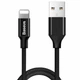 Кабель Baseus Yiven USB-A to Lightning 1.2m Black (CALYW-01) - изображение 1
