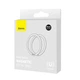 Магнитное кольцо Baseus Halo Series Magnetic Ring Silver Black (2 Pack) (PCCH000001) - изображение 5
