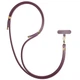 Универсальный шнурок 3MK EasyClip Elite Mulberry with Gold Metal (5903108572576) - изображение 2