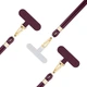 Универсальный шнурок 3MK EasyClip Elite Mulberry with Gold Metal (5903108572576) - изображение 10