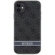 Чохол Guess 4G Stripe для iPhone 11 | XR Grey (GUHCN61P4SNK) - зображення 3