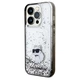 Чохол Karl Lagerfeld Liquid Glitter Choupette для iPhone 14 Pro Transparent (KLHCP14LLKCNSK) - зображення 2
