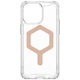 Чохол UAG Plyo для iPhone 15 Pro Max Ice Rose Gold with MagSafe (114305114348) - зображення 8