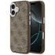 Чохол Guess 4G Classic Logo для iPhone 17 Brown with MagSafe (GUHMP17SP4GSSMCW) - зображення 1