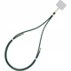 Универсальный шнурок 3mk EasyClip Dark Green with Gold Metal (5903108568623) - изображение 6