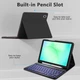Чохол Tech-Protect SC Pen + Keyboard для Samsung Galaxy Tab A11 | A9 8.7 Black (5906302335008) - зображення 4