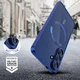 Чехол Tech-Protect MagFlex для Samsung Galaxy S25 FE (S731) Navy Blue with MagSafe (5906302332847) - изображение 7