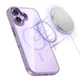 Чехол Tech-Protect MagMat для iPhone 17 Lavender Clear with MagSafe (5906302334193) - изображение 4