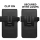 Универсальный чехол Tech-Protect Universal Phone Holster Pouch для телефону 5.8–6.8 inch Black (5906302363520) - изображение 3