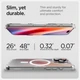 Чохол Spigen Ultra Hybrid "T" для iPhone 16 Pro White with MagSafe (ACS08512) - зображення 13