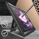 Чехол и защитное стекло Supcase Unicorn Beetle Pro для Samsung Galaxy Tab A9 Plus 11.0 (X210 | X215 | X216) Black (843439138513) - изображение 2