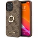 Чохол Guess Ring Stand для iPhone 13 Pro Brown (GUHCP13L4GMRBR) - зображення 1