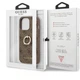 Чохол Guess Ring Stand для iPhone 13 Pro Brown (GUHCP13L4GMRBR) - зображення 5