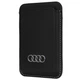 Магнітний гаманець Audi Synthetic Leather Wallet Card Slot Black with MagSafe (AU-MSCH-Q3/D1-BK) - зображення 3