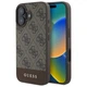 Чохол Guess 4G Stripe Collection для iPhone 16 Brown (GUHCP16SG4GLBR) - зображення 1