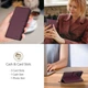 Etui z klapką do smartfona Samsung Galaxy A26 5G Tech-Protect Wallet Mulberry (5906302332465) - obraz 1