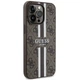Чохол Guess 4G Printed Stripes для iPhone 13 Pro Brown with MagSafe (GUHMP13LP4RPSW) - зображення 4