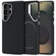 Чехол Tech-Protect Ion Carbon для Samsung Galaxy S25 Ultra (S938) Black Silver with MagSafe (5906302368372) - изображение 1