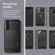 Чехол Spigen для Samsung Galaxy S21 FE Rugged Armor Matte Black (ACS03049) - изображение 14