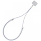 Универсальный шнурок 3mk EasyClip Grey with Silver Metal (5903108568647) - изображение 3