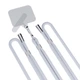 Универсальный шнурок 3mk EasyClip Grey with Silver Metal (5903108568647) - изображение 8