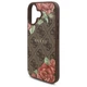 Чохол Guess 4G Flowers Print для iPhone 16 Brown with MagSafe (GUHMP16SP4ROPEMCW) - зображення 6