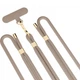 Универсальный шнурок 3mk EasyClip Elite Taupe with Gold Metal (5903108572606) - изображение 6